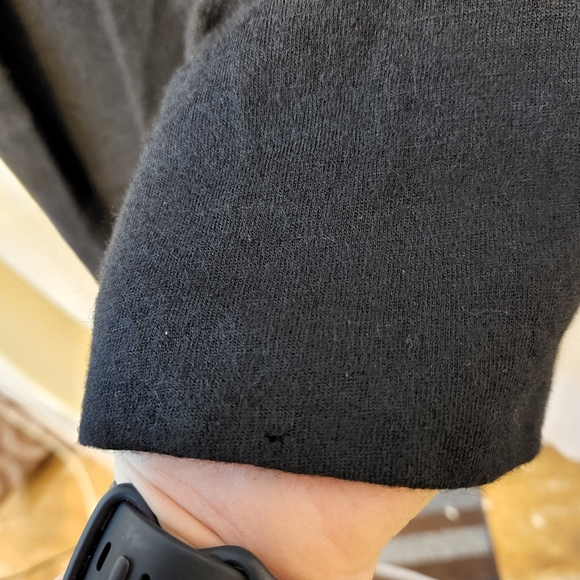 🖤 Moda International Wool Dress Ruched Vintage S ✨ - Picture 6 of 6